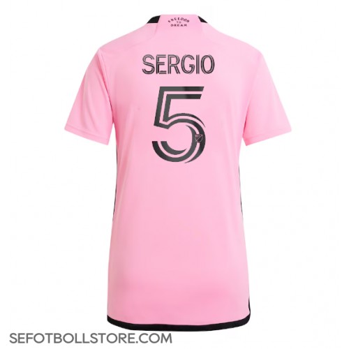 Inter Miami Sergio Busquets #5 Replika Hemmatröja Dam 2024-25 Kortärmad
